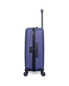 Valise Long Séjour 4 roues doubles Spiez 75 cm bleu marine