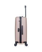 Valise Long Séjour 4 roues doubles Spiez 75 cm rose doré