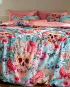 Parure housse de couette en Satin de Coton Mexicana blush