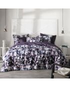 Parure housse de couette en Satin de Coton Orion dark sapphire