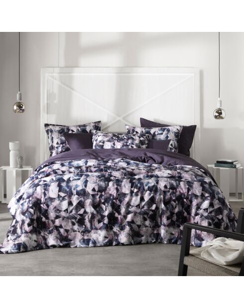 Parure housse de couette en Satin de Coton Orion dark sapphire