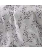 Parure housse de couette en Satin de Coton Posy lavender