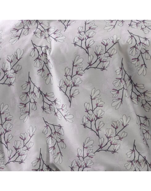 Parure housse de couette en Satin de Coton Posy lavender