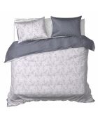 Parure housse de couette en Satin de Coton Posy lavender