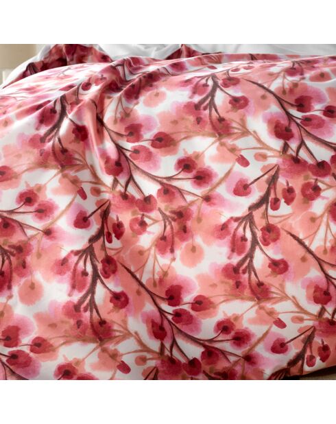 Set copripiumino Ines Blushy Cheeks in raso di cotone