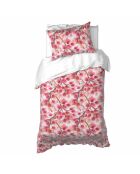 Parure housse de couette en Satin de Coton Ines blushy cheeks