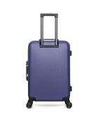 Valise Cabine 4 roues doubles Wil 55 cm bleu marine