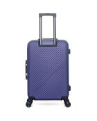 Valise Cabine 4 roues doubles Spiez 55 cm bleu marine