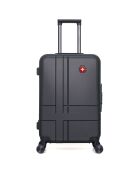 Valise Cabine XXS 4 roues doubles Uster 42 cm noire