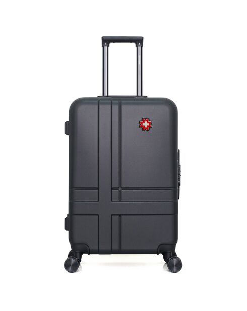 Valise Cabine XXS 4 roues doubles Uster 42 cm noire