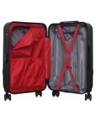 Valise Cabine XXS 4 roues doubles Uster 42 cm noire