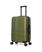 Valise Cabine XXS 4 roues doubles Uster 42 cm vert kaki