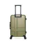 Valise Cabine XXS 4 roues doubles Uster 42 cm vert kaki