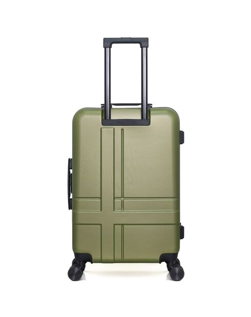 Valise Cabine XXS 4 roues doubles Uster 42 cm vert kaki
