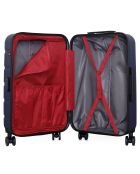 XXS Kabinenkoffer 4 Doppelrollen Eagle 42 cm marineblau