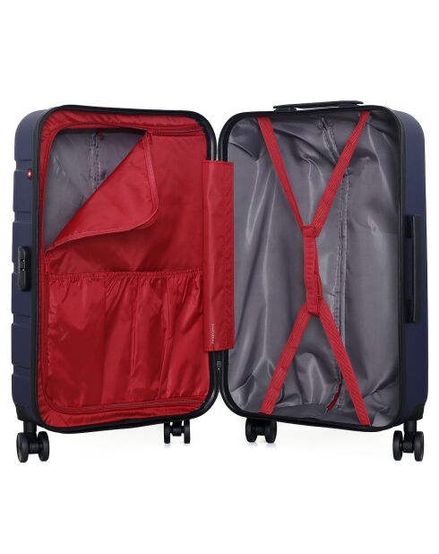 XXS Kabinenkoffer 4 Doppelrollen Eagle 42 cm marineblau