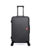 XXS Kabinenkoffer 4 Doppelrollen Spiez 42 cm schwarz