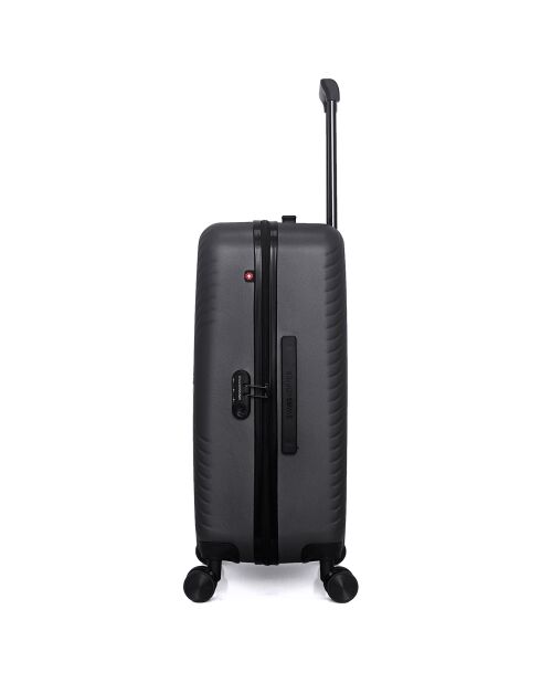 XXS Kabinenkoffer 4 Doppelrollen Spiez 42 cm schwarz