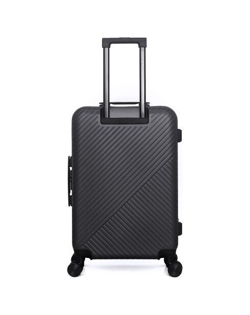 XXS Kabinenkoffer 4 Doppelrollen Spiez 42 cm schwarz