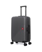 XXS Kabinenkoffer 4 Doppelrollen Spiez 42 cm dunkelgrau