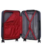 Valise Cabine XXS 4 roues doubles Wil 42 cm bleu marine