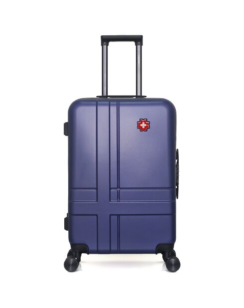 Valise Cabine XXS 4 roues doubles Uster 42 cm bleu marine