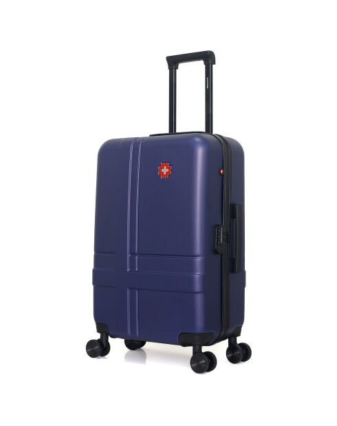 Valise Cabine XXS 4 roues doubles Uster 42 cm bleu marine