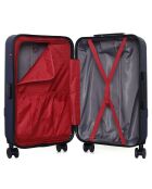 Valise Cabine XXS 4 roues doubles Uster 42 cm bleu marine