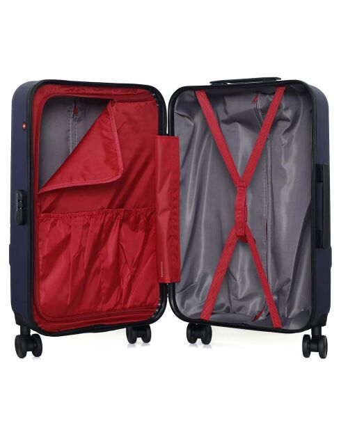 Valise Cabine XXS 4 roues doubles Uster 42 cm bleu marine