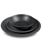 Service de table Vibe gris - 18 pièces