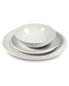 Service de table Vibe blanc - 18 pièces