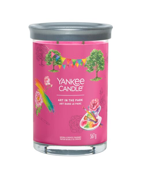 Bougie parfumée Grande jarre Signature Art dans le parc - 60-100h