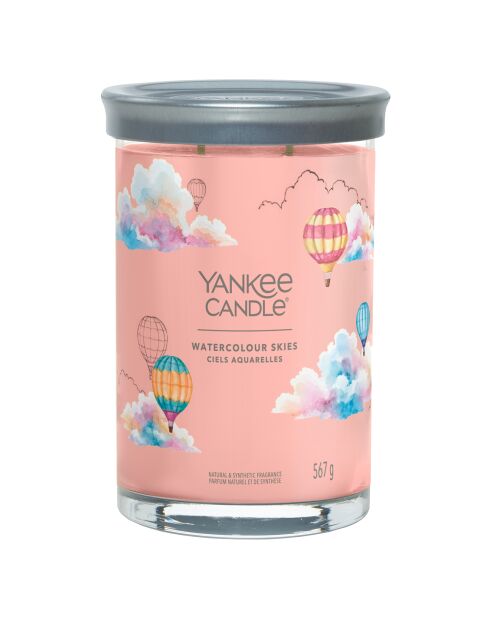 Bougie parfumée Grande jarre Signature ciels aquarelles - 60-100h