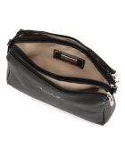 Idalia schwarze Ledertasche - 24x16x9 cm