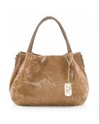 Clarissa cognac leren handtas - 28x20x12 cm
