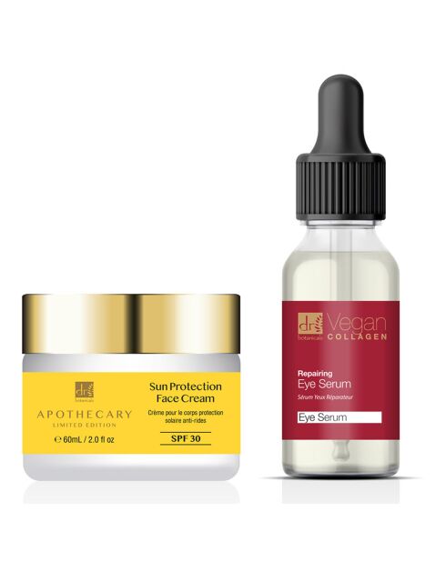 Set Crème de Jour SPF 30 + Sérum Yeux Réparateur - 2 pièces