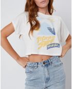 T-Shirt Billabong x Wrangler Take It Back blanc