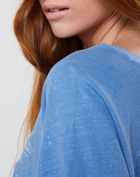 Maglietta Billabong x Wrangler Take It Back blu