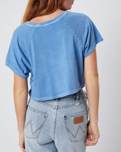 T-Shirt Billabong x Wrangler Take It Back bleu