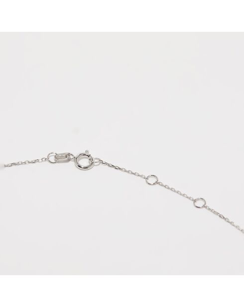 Collier Diamants 0.115 ct or blanc
