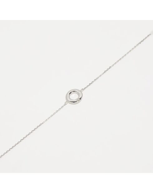 Bracelet Diamants 0.008 ct or blanc