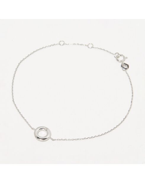 Bracelet Diamants 0.008 ct or blanc