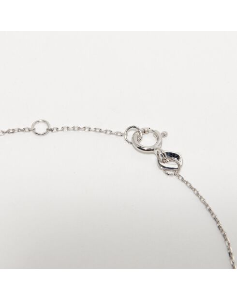 Bracelet Diamants 0.008 ct or blanc