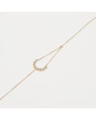 Bracelet Diamants 0.052 ct or jaune