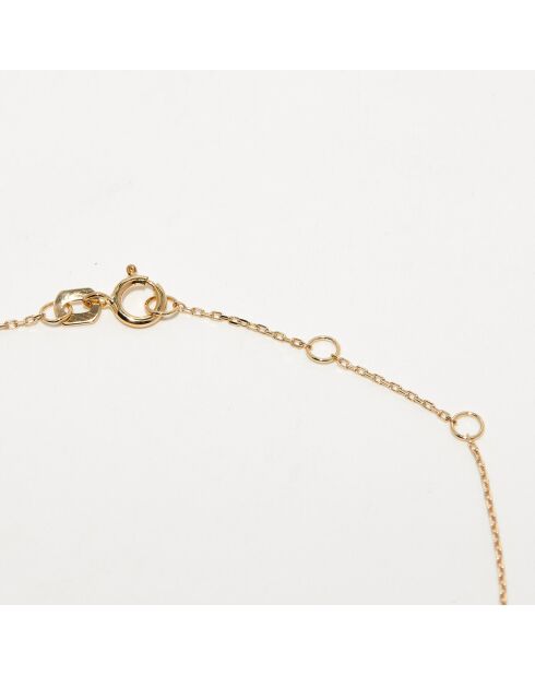 Pulsera Menèlas All Gold en oro amarillo