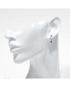 Boucles d'oreilles Tereza Saphirs 0.32 ct or blanc