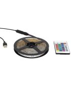 Ruban LED télécommandé transparent - 111x1x0.5 cm