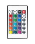 Ruban LED télécommandé transparent - 111x1x0.5 cm