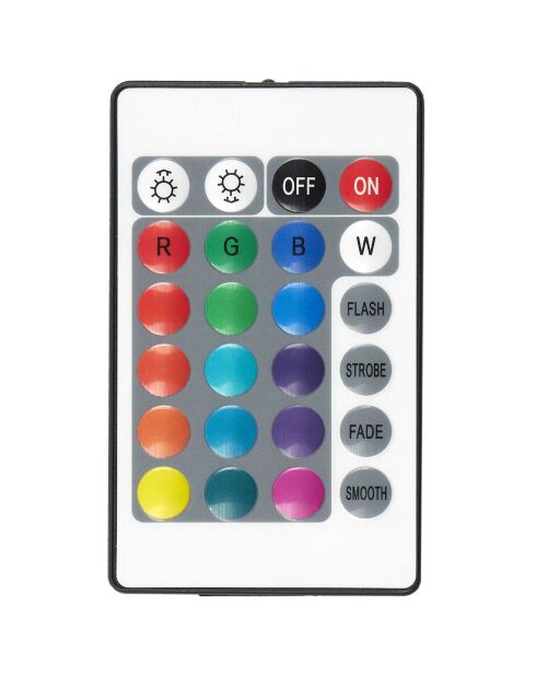 Ruban LED télécommandé transparent - 111x1x0.5 cm
