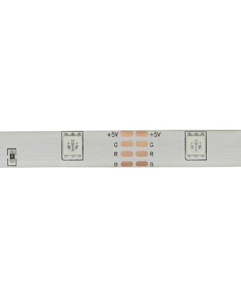 Ruban LED télécommandé transparent - 111x1x0.5 cm